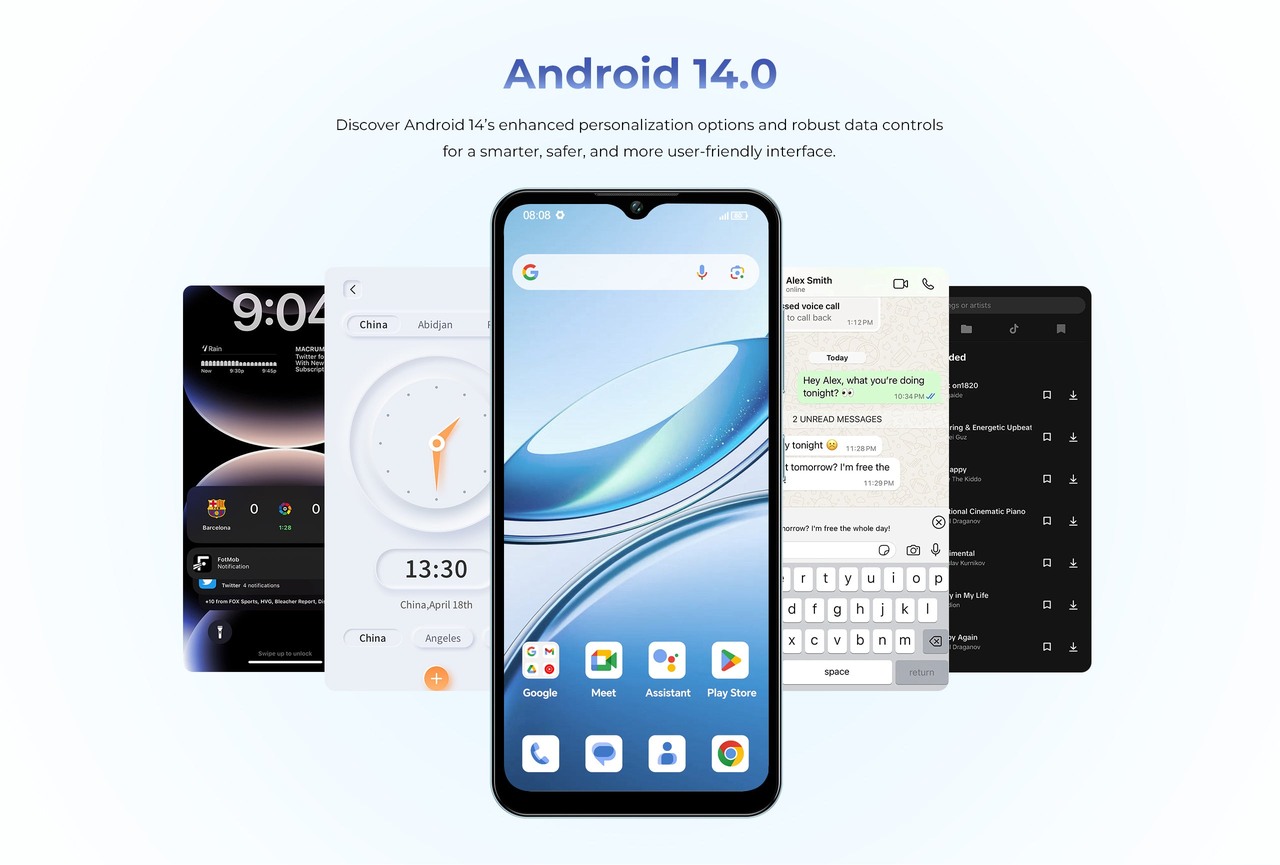 OUKITEL C5 Smartphones – features 15