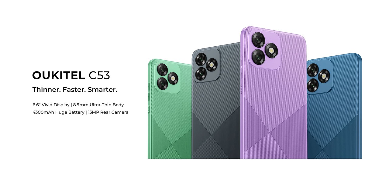 OUKITEL C53 Smartphones – features 1