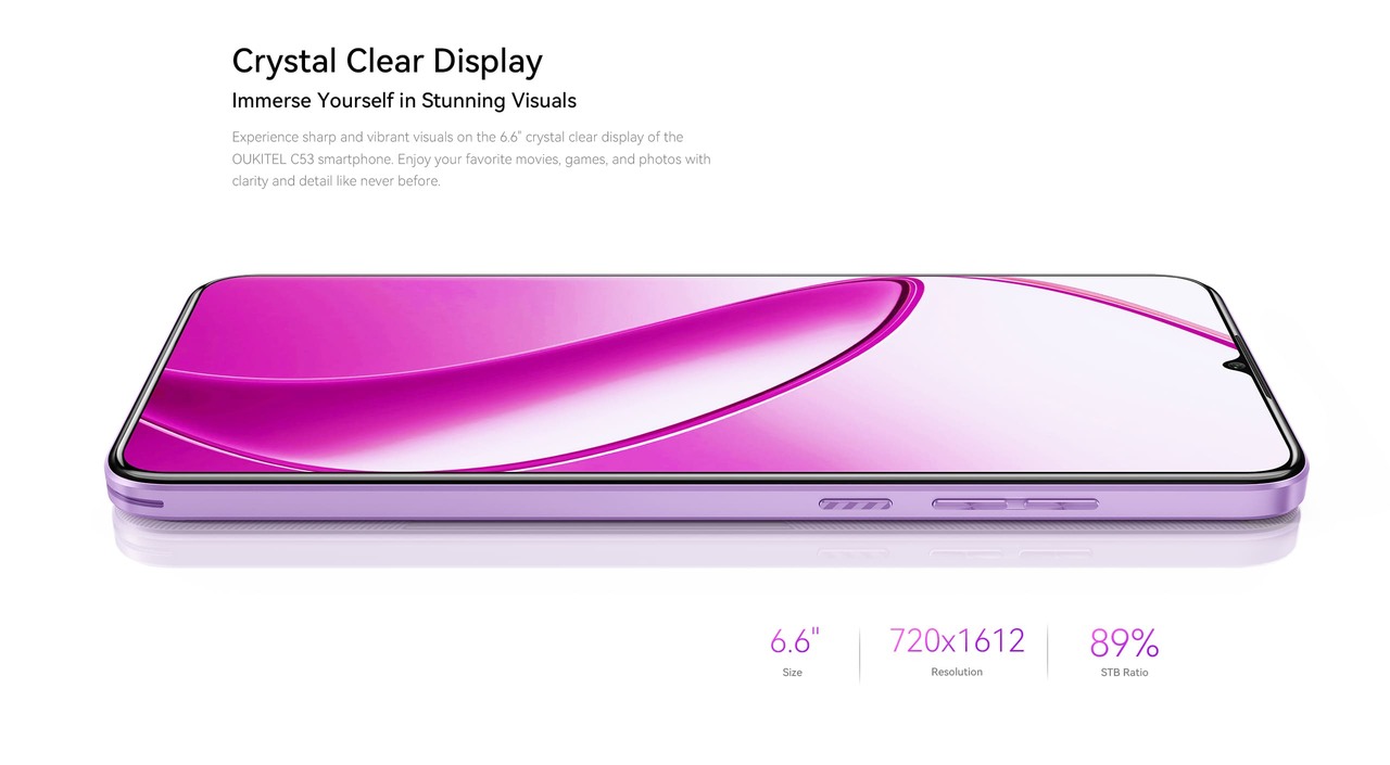 OUKITEL C53 Smartphones – features 3