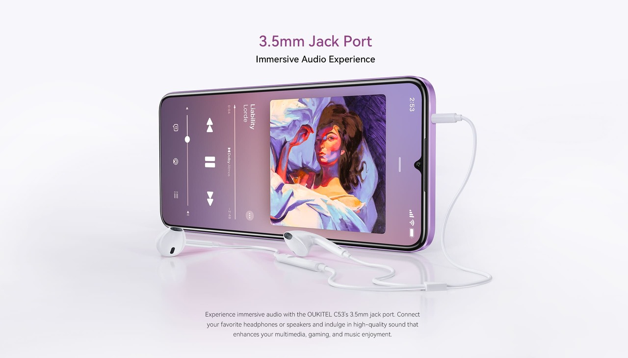 OUKITEL C53 Smartphones – features 13