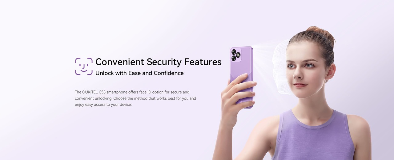 OUKITEL C53 Smartphones – features 15