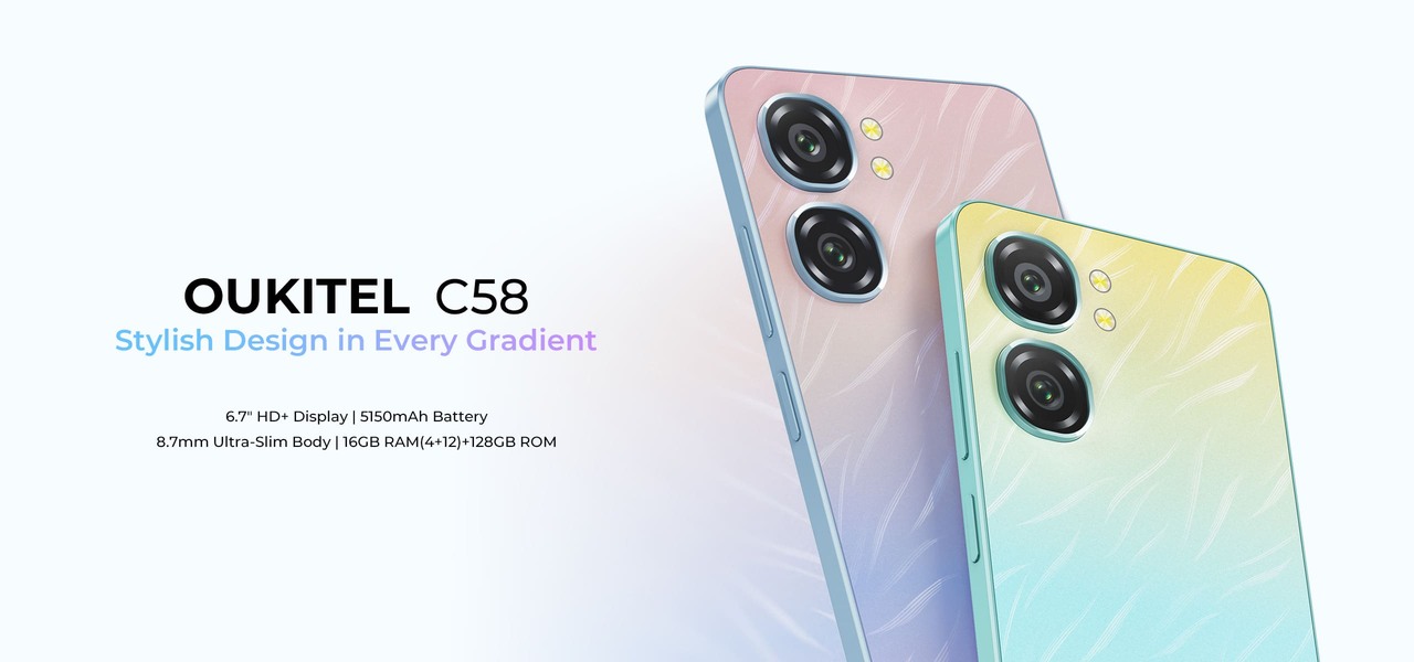 OUKITEL C58 Smartphones – features 1