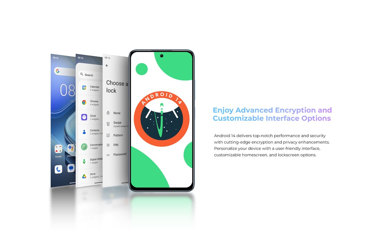 OUKITEL C58 Smartphones – features 9