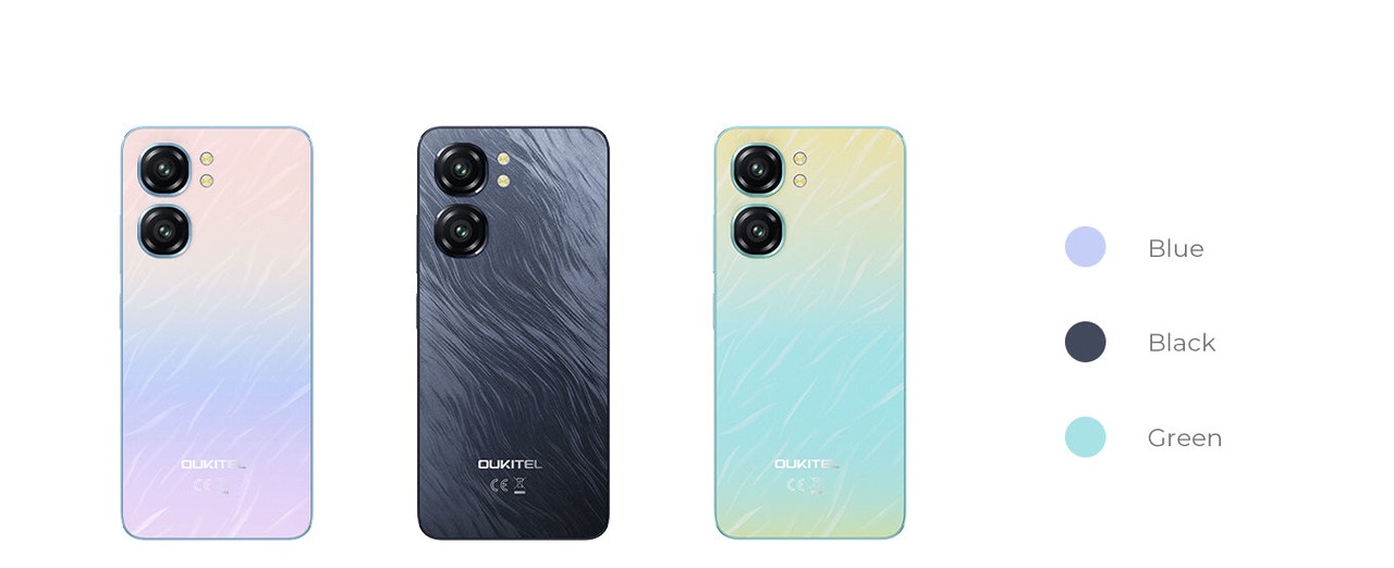 OUKITEL C58 Smartphones – OUKITEL C58 product color