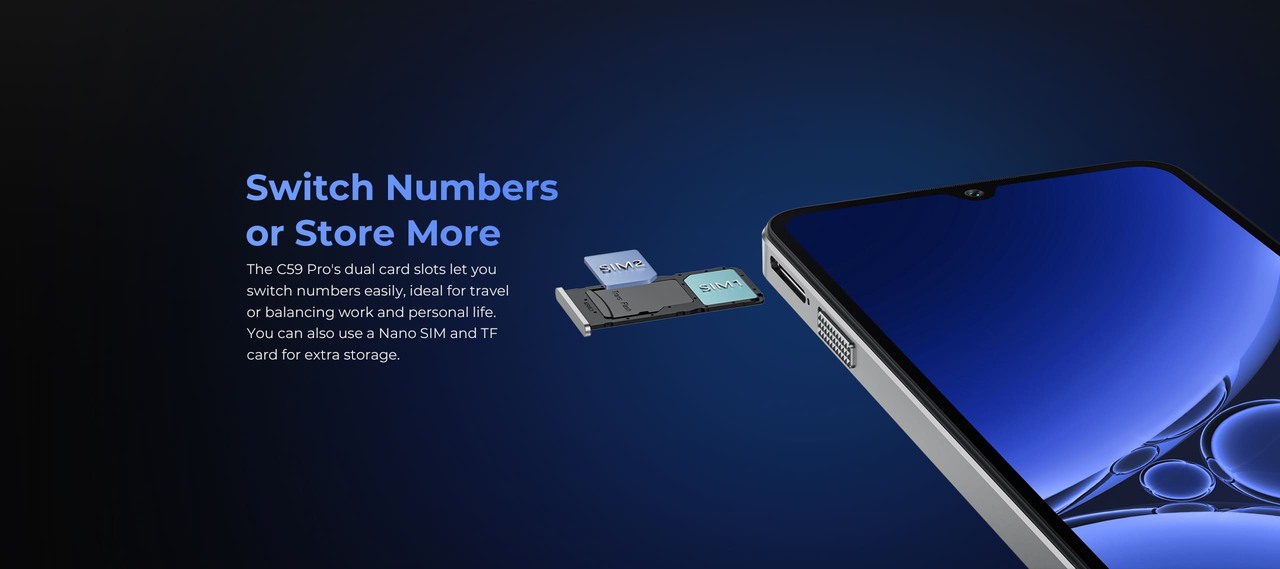 OUKITEL C59 Pro Smartphones – features 15