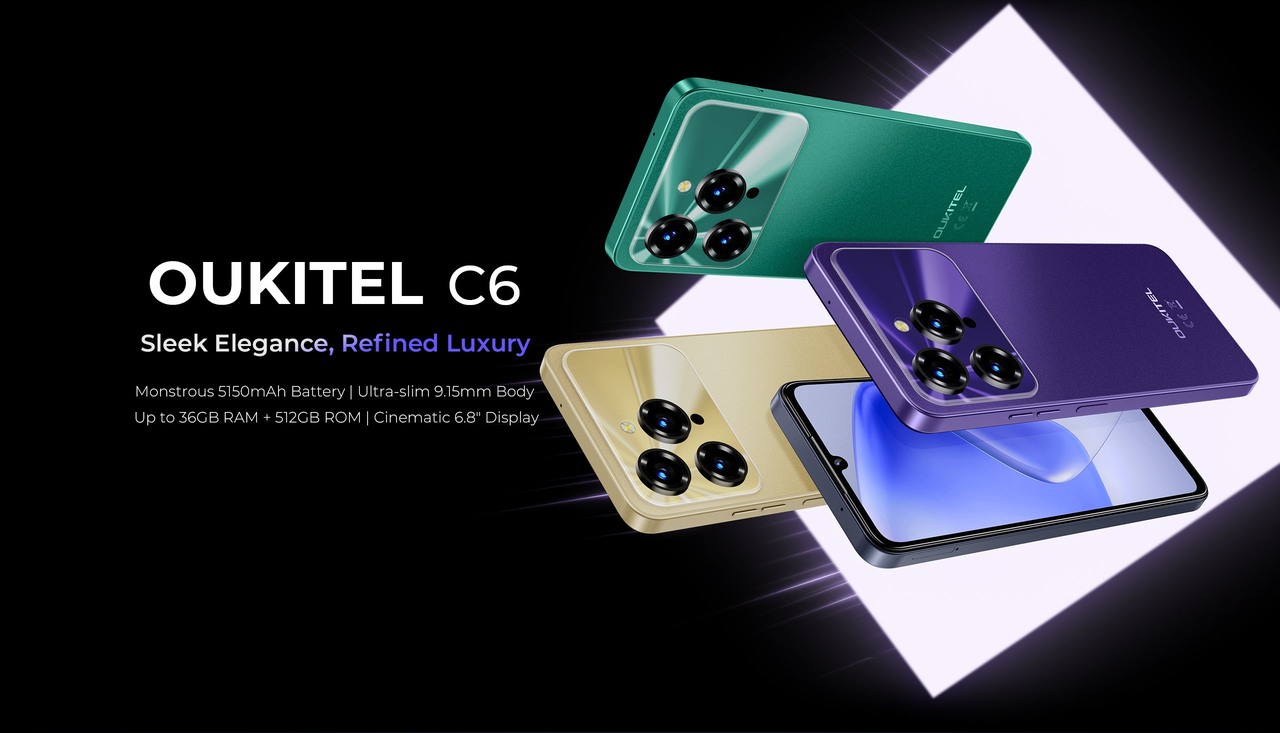 OUKITEL C6 Smartphones – features 1