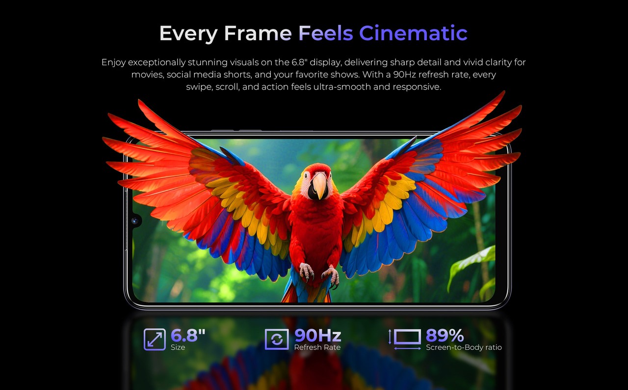 OUKITEL C6 Smartphones – features 9