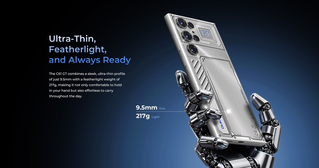 OUKITEL C61 GT-EV Smartphones – features 7