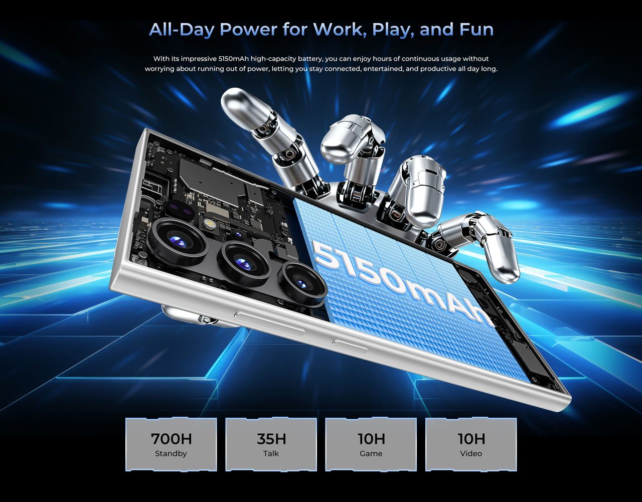 OUKITEL C61 GT-EV Smartphones – features 11