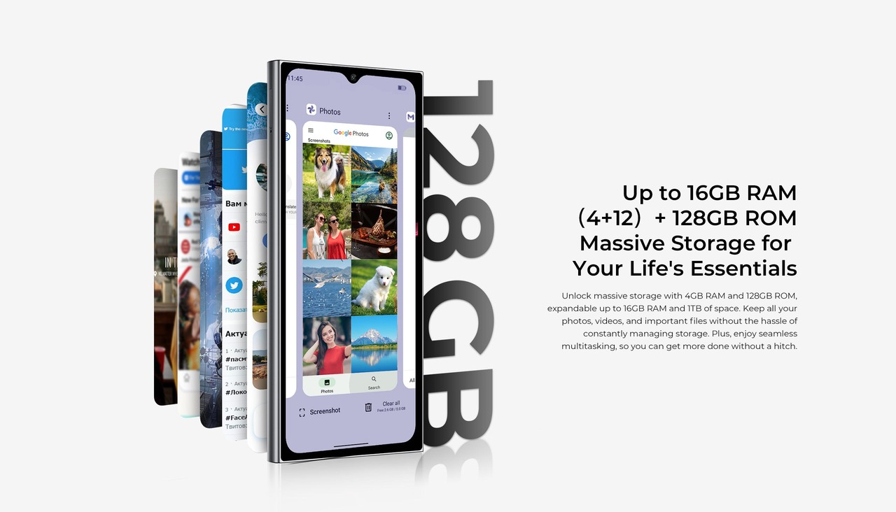 OUKITEL C62 Smartphones – features 9