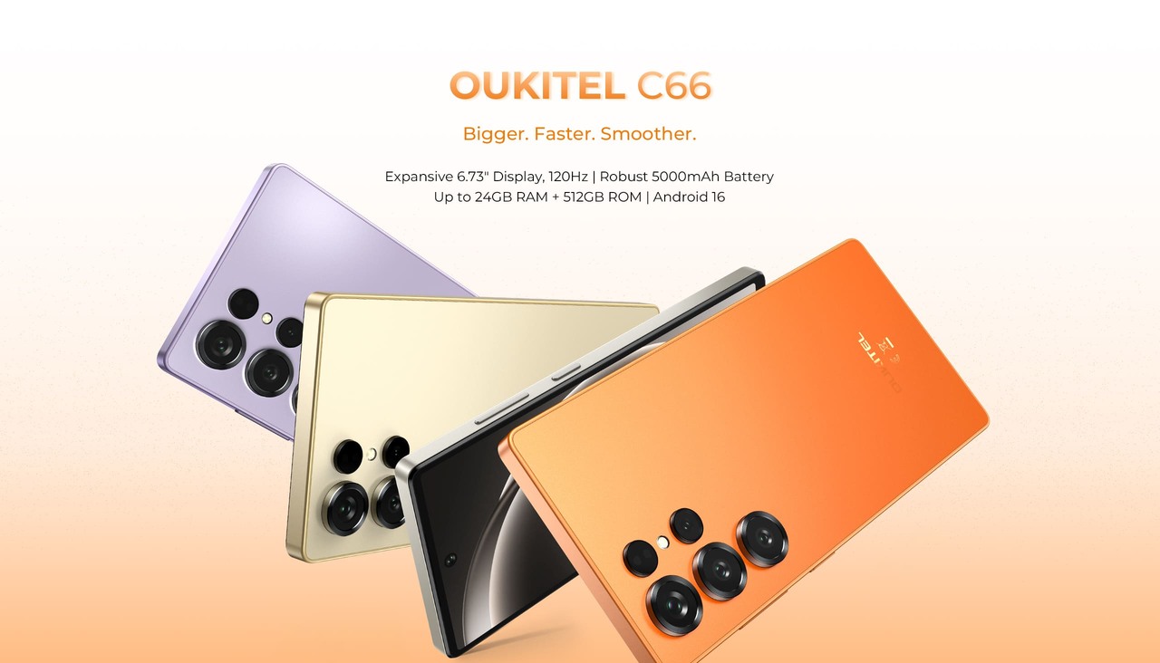 OUKITEL C66 Smartphones – features 1