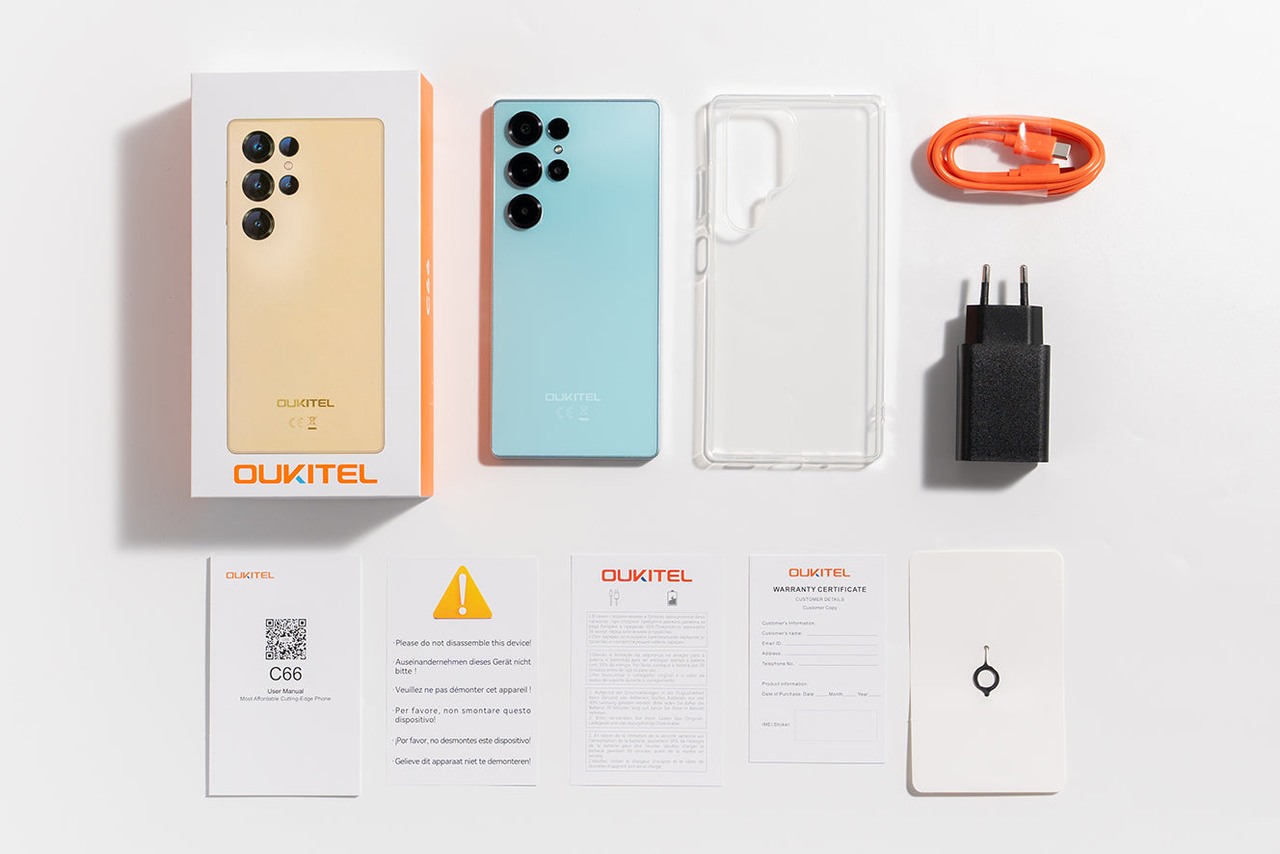 OUKITEL C66 Smartphones – OUKITEL In the Box
