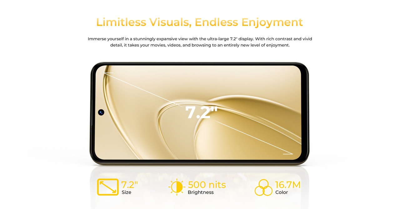 OUKITEL C68-EV Smartphones – features 3