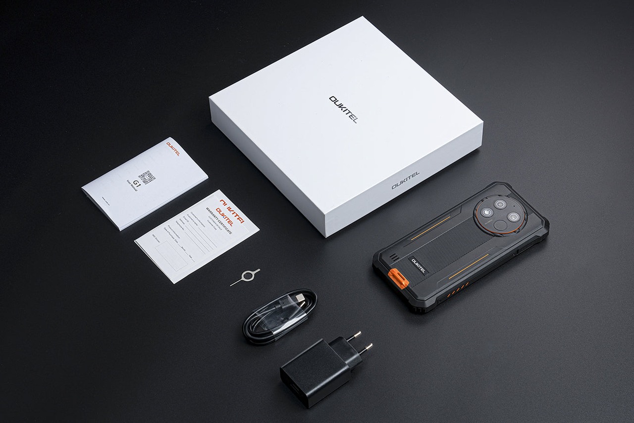 OUKITEL G1 Rugged Phones – OUKITEL G1 in the box