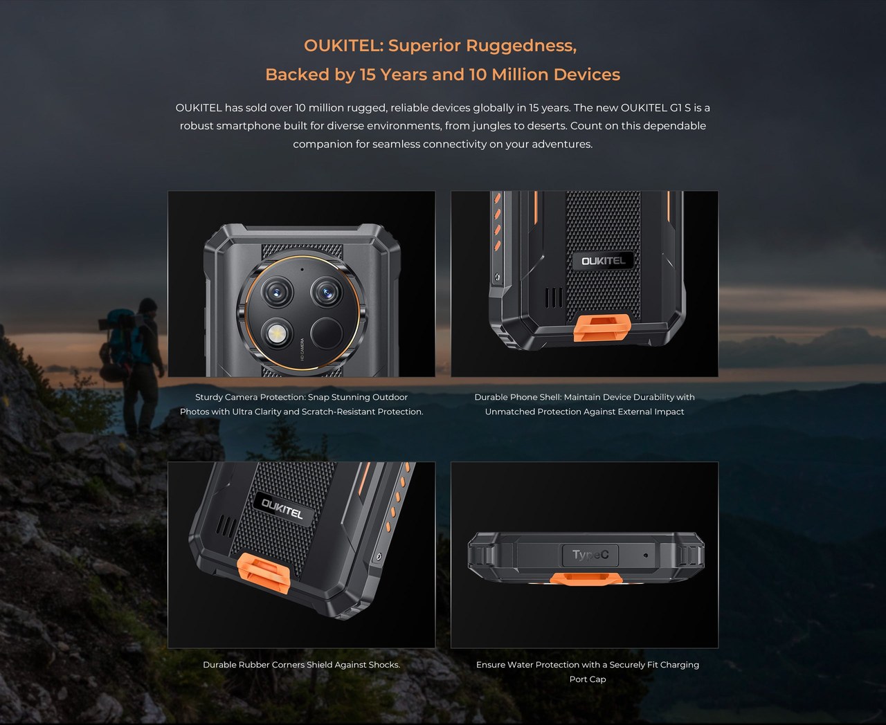 OUKITEL G1 S Rugged Phones – features 3