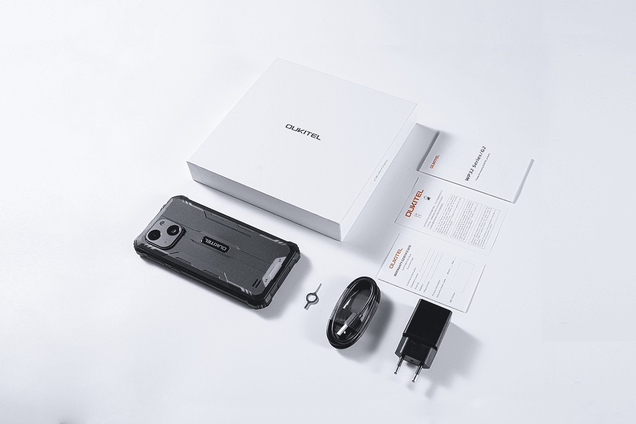 OUKITEL G2 Rugged Phones – OUKITEL G2 in the box