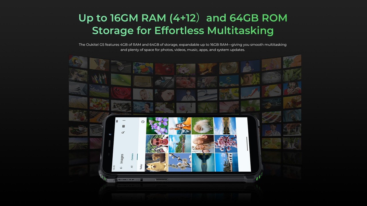 OUKITEL G5 Rugged Phones – features 7
