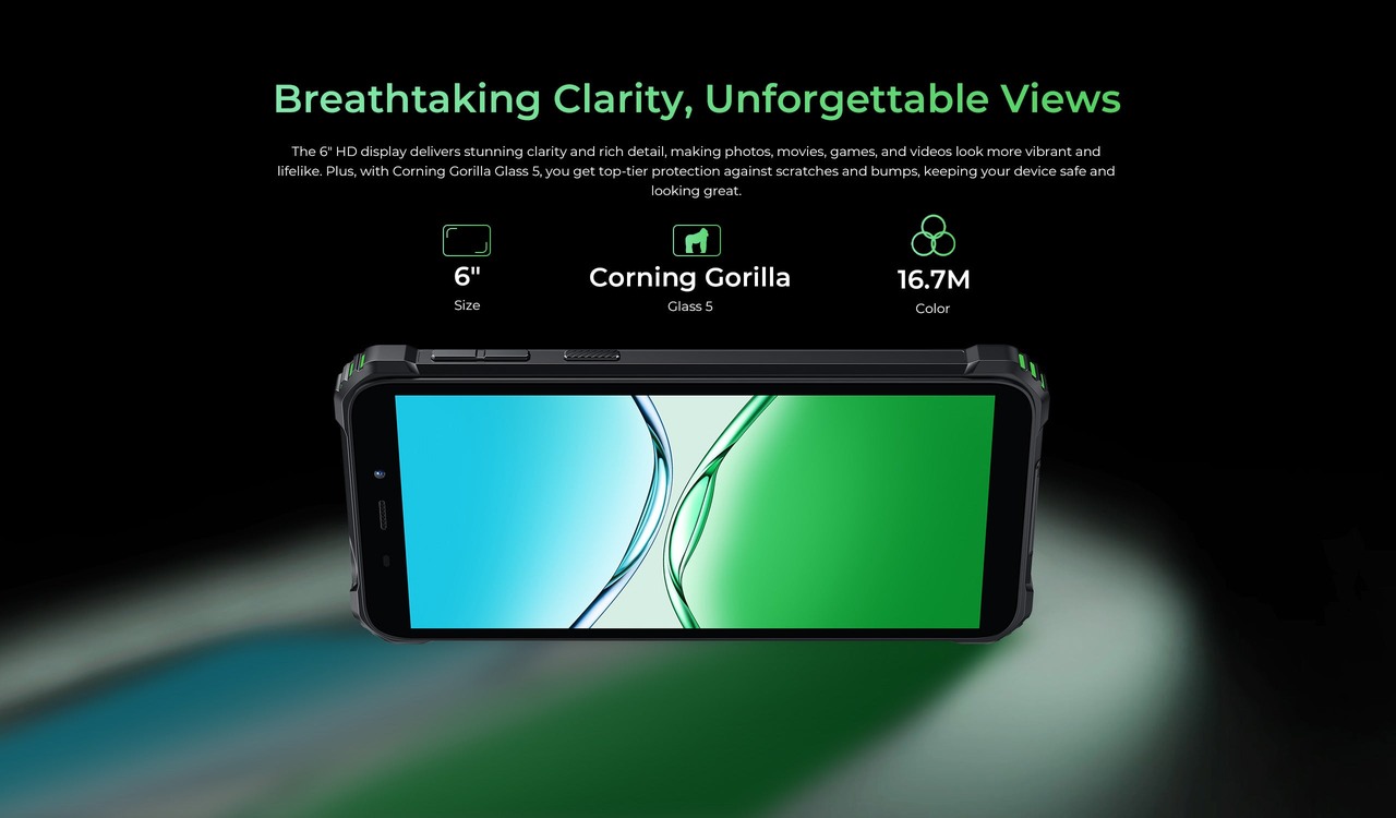 OUKITEL G5 Rugged Phones – features 13