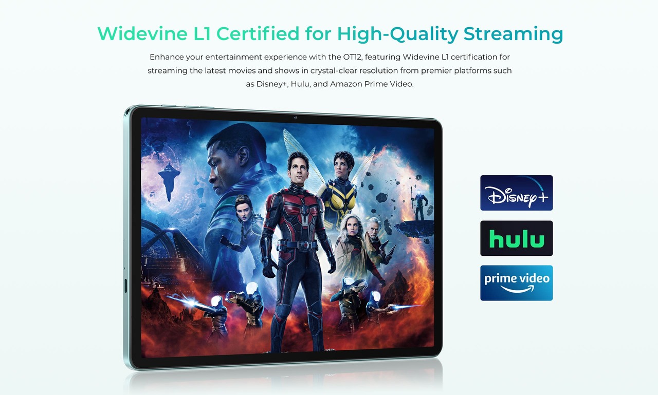 OUKITEL OT12 Smart Tablets – features 19