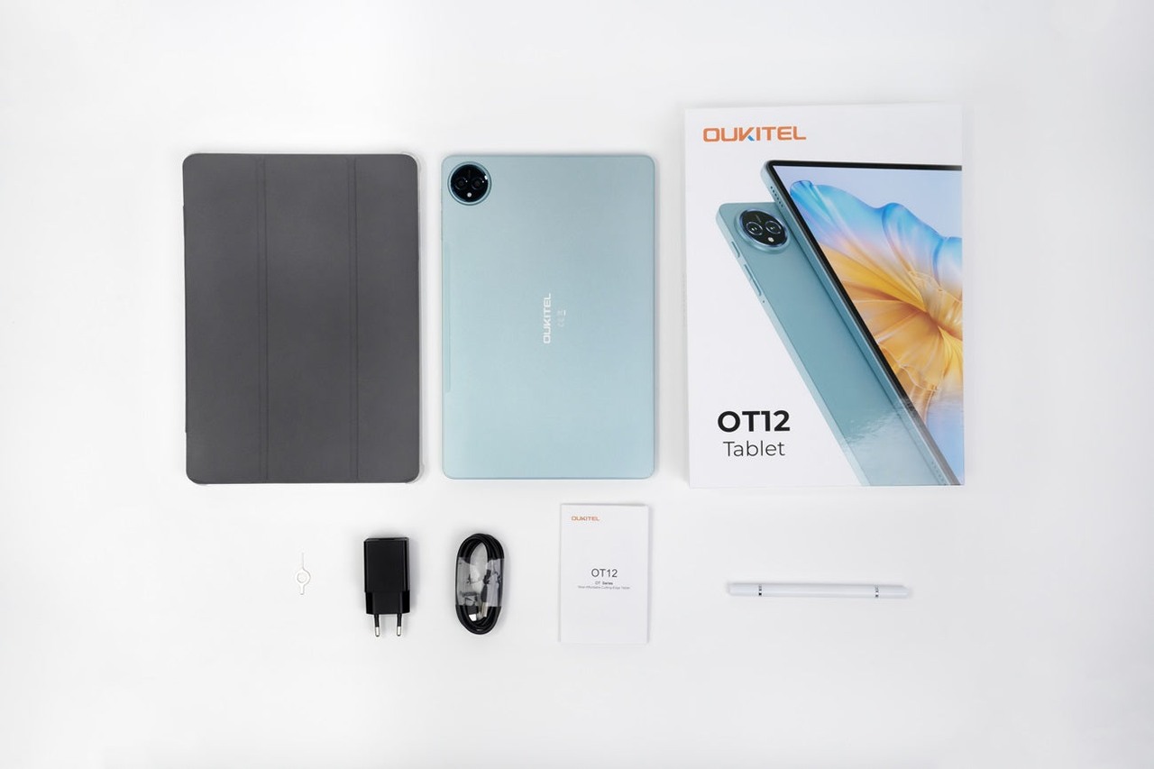OUKITEL OT12 Smart Tablets – OUKITEL OT12 in the box