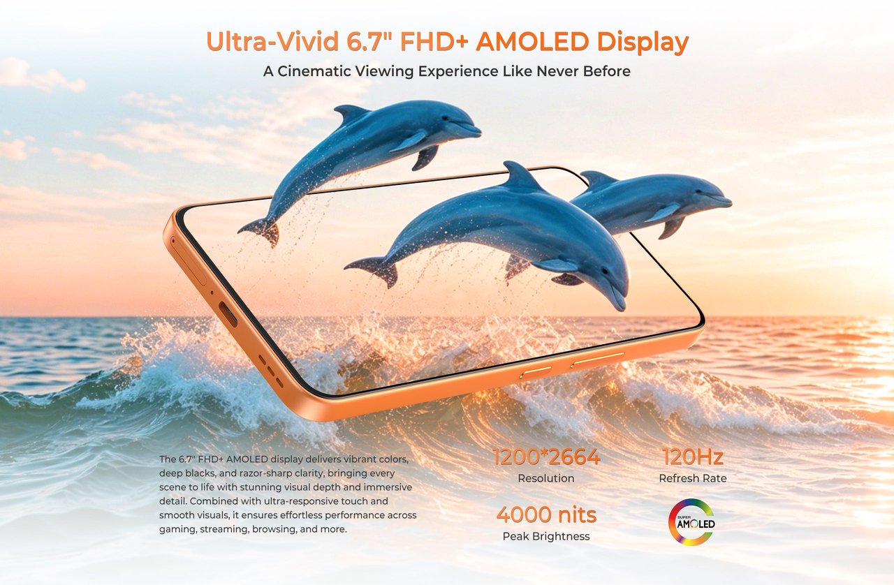 OUKITEL P2 Plus Smartphones – OUKITEL P2 Plus 5G detail section 03