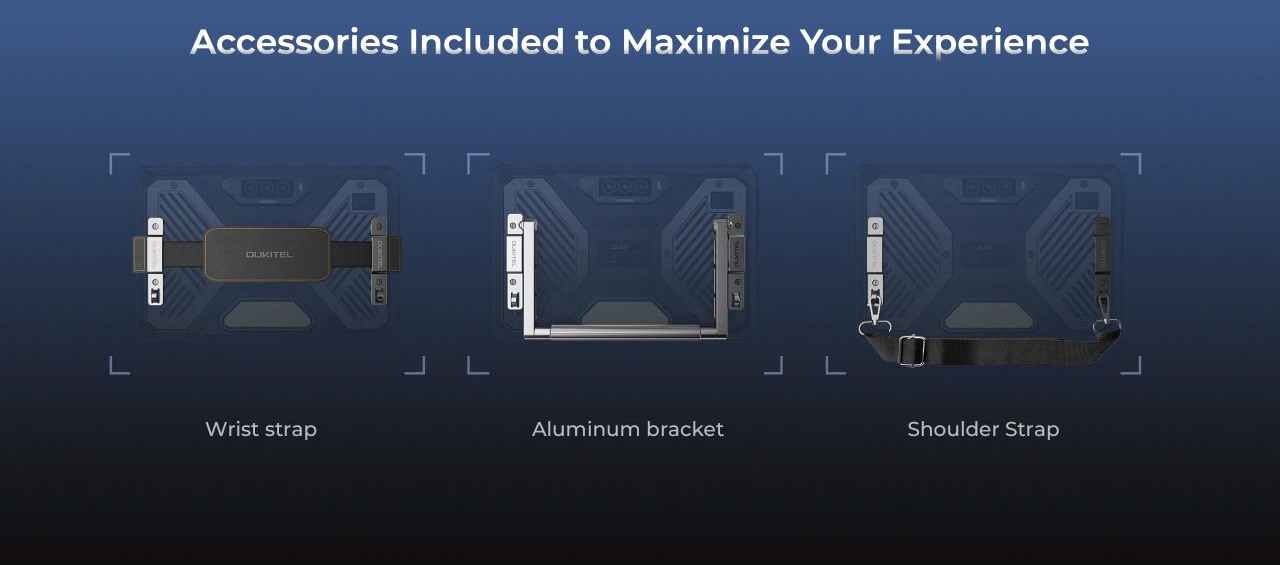 OUKITEL RT10 Industry Rugged Tablets – Accessories Included to Maximize Your Experience