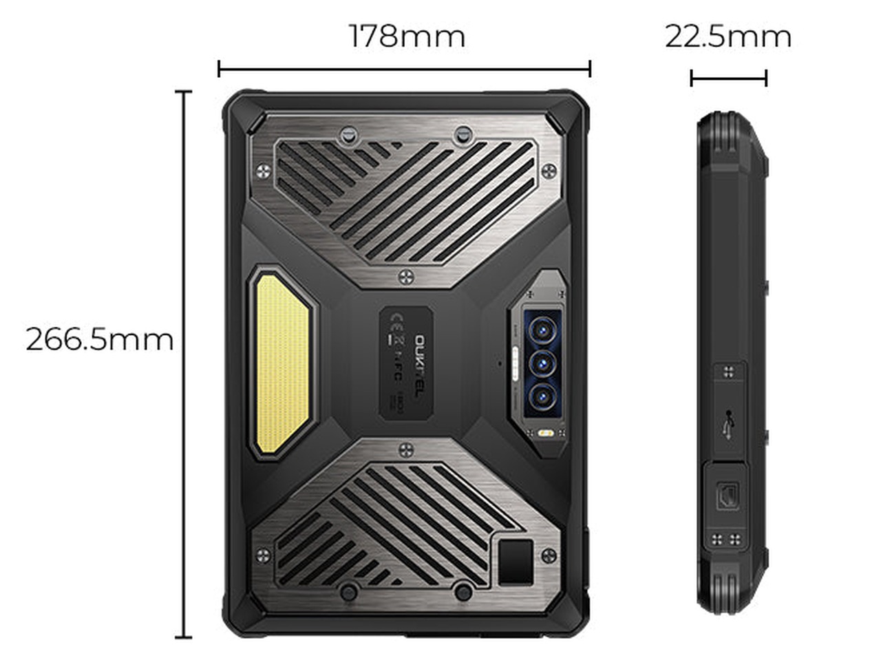 OUKITEL RT10 Industry Rugged Tablets – Oukitel RT10 Industry Specs page illustration 4
