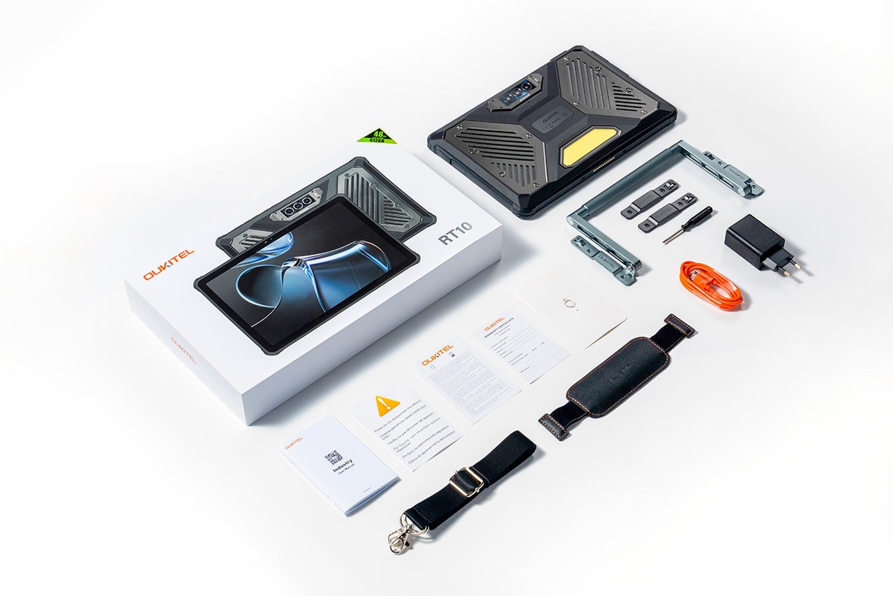 OUKITEL RT10 Rugged Tablets – OUKITEL RT10 In the Box
