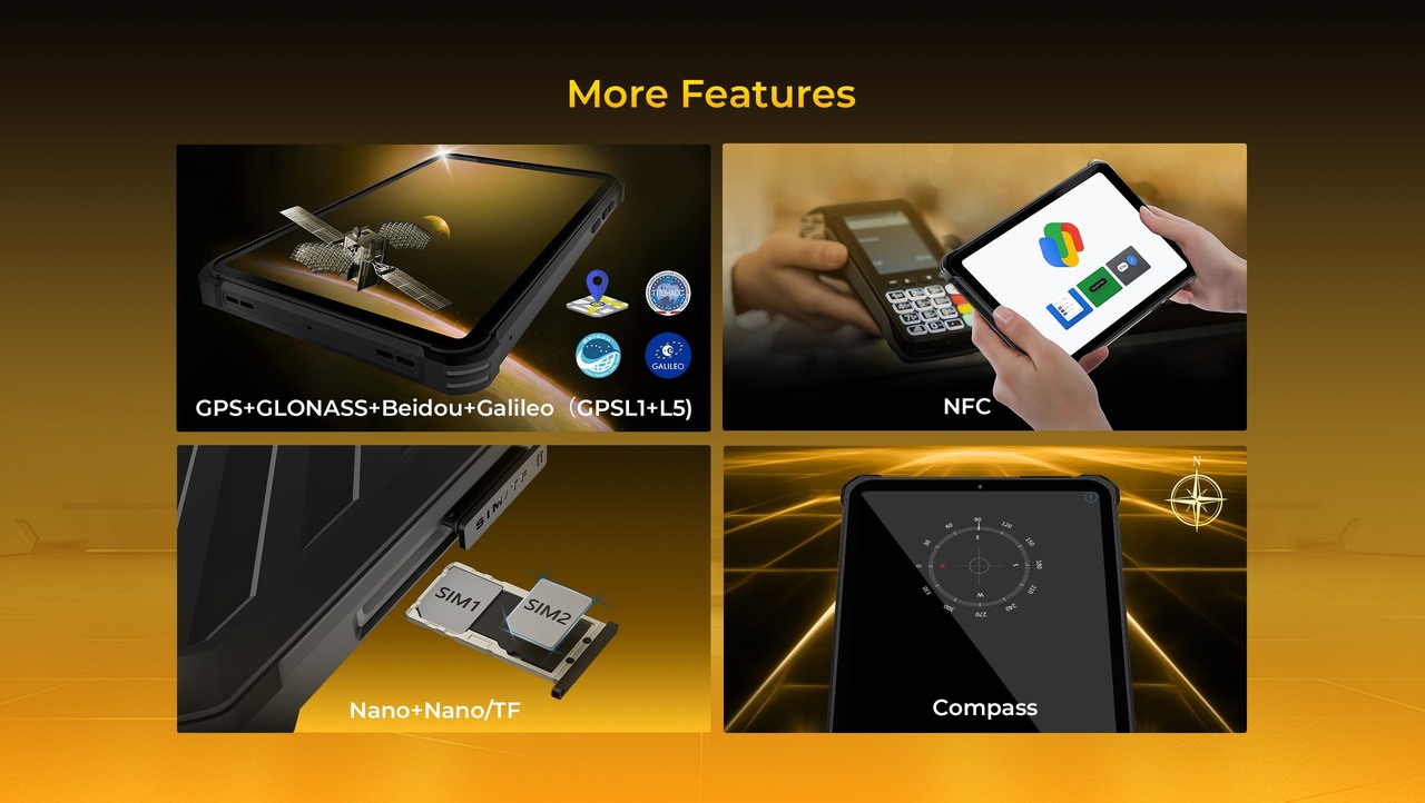 OUKITEL RT11 Rugged Tablets – OUKITEL RT11 128GB product detail section 17