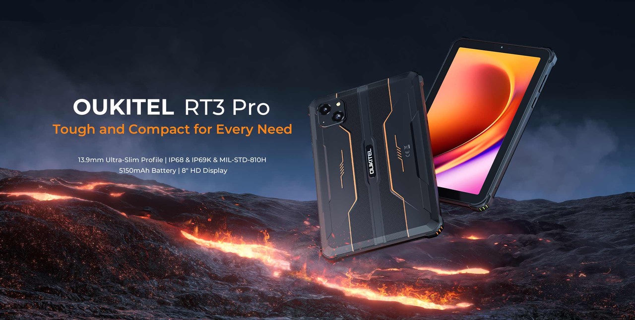 OUKITEL RT3 Pro Rugged Tablets – features 1