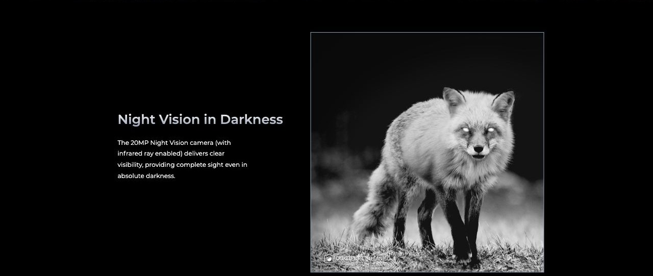 OUKITEL RT7 Rugged Tablets – Night Vision in Darkness The 20MP Night Vision camera (with infrared ray enabled) delivers clear visibility, providing complete sight even in absolute darkness.