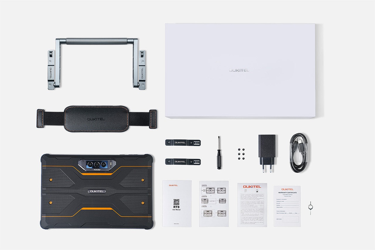 OUKITEL RT8 Rugged Tablets – OUKITEL RT8 in the box