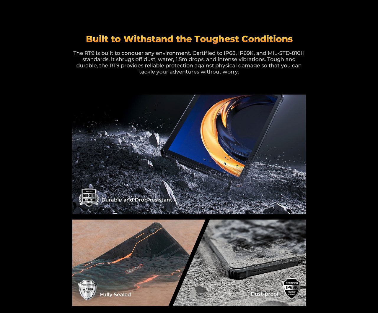 OUKITEL RT9 Rugged Tablets – features 3