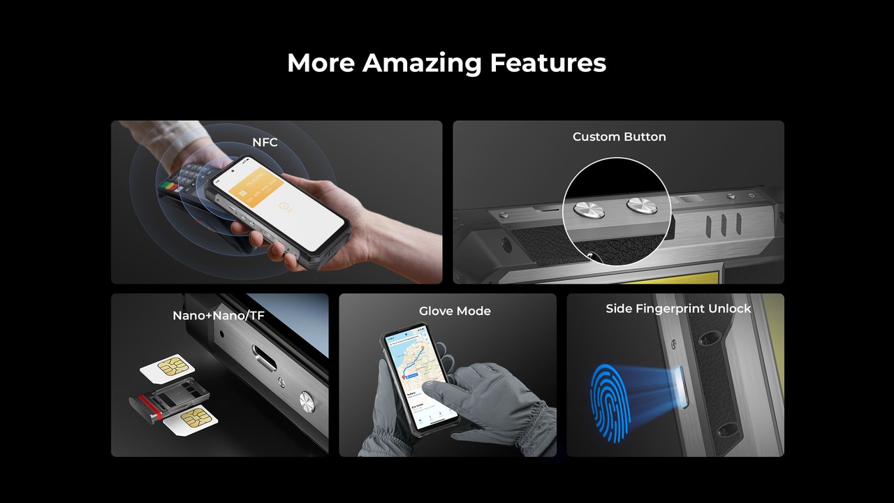 OUKITEL WP100 Plus Rugged Phones – features 23