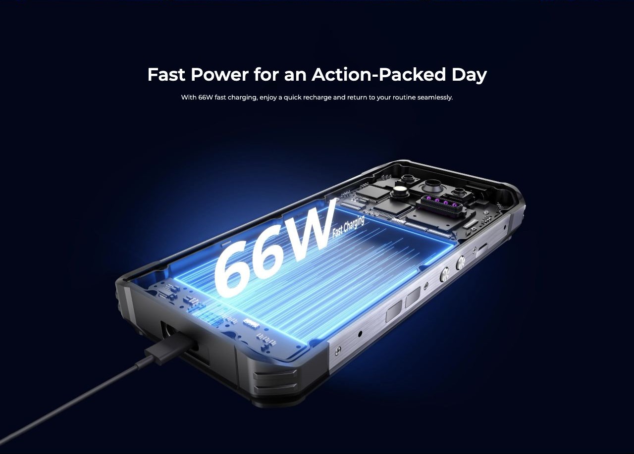 Fast Power for an Action-Packed Day With 66W fast charging, enjoy a quick recharge and return to your routine seamlessly.