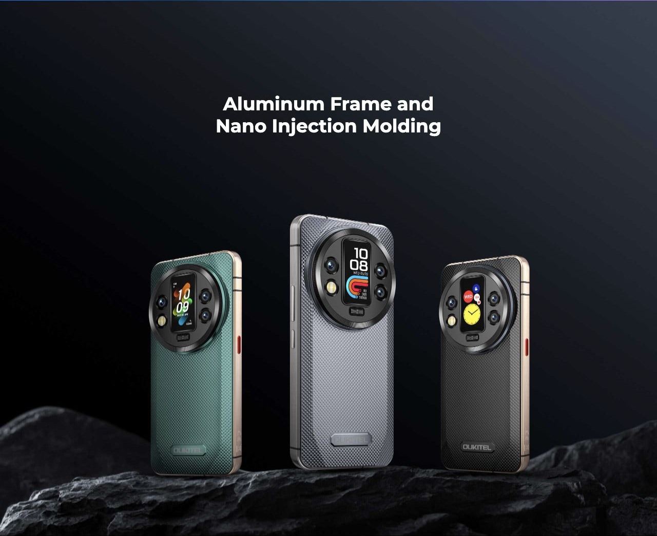 Aluminum Frame and  Nano Injection Molding