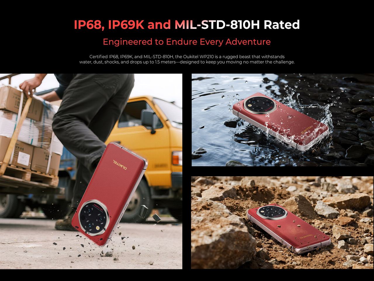 OUKITEL WP210 Rugged Phones – features 19