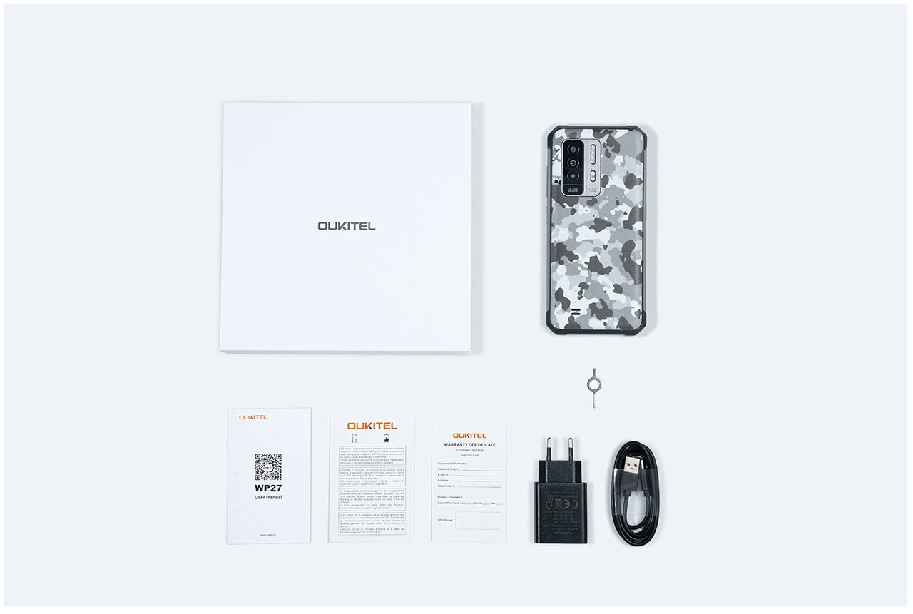 OUKITEL WP27 Rugged Phones – OUKITEL WP27 in the box