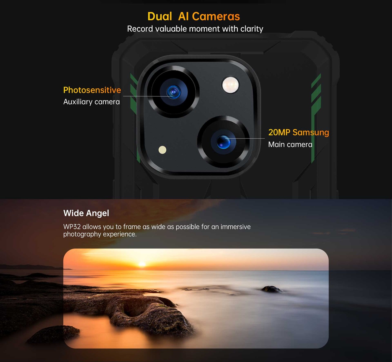 OUKITEL WP32 Rugged Phones – features 7