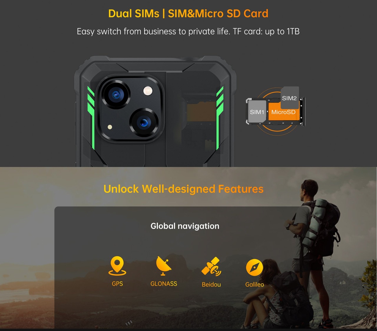 OUKITEL WP32 Rugged Phones – features 17