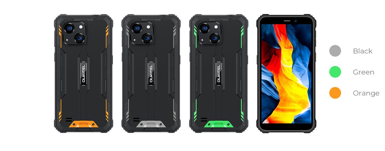 OUKITEL WP32 Rugged Phones – OUKITEL WP32 product color