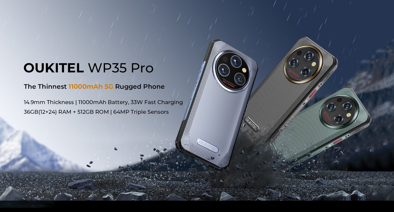 OUKITEL WP35 Pro Rugged Phones – features 1
