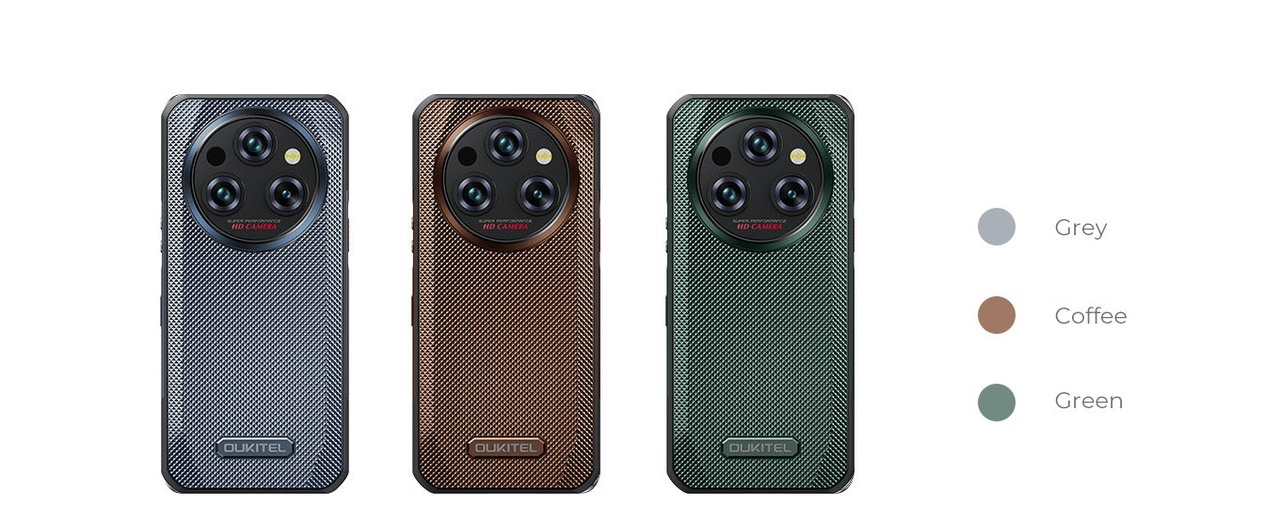 OUKITEL WP35 Rugged Phones – OUKITEL WP35 product color