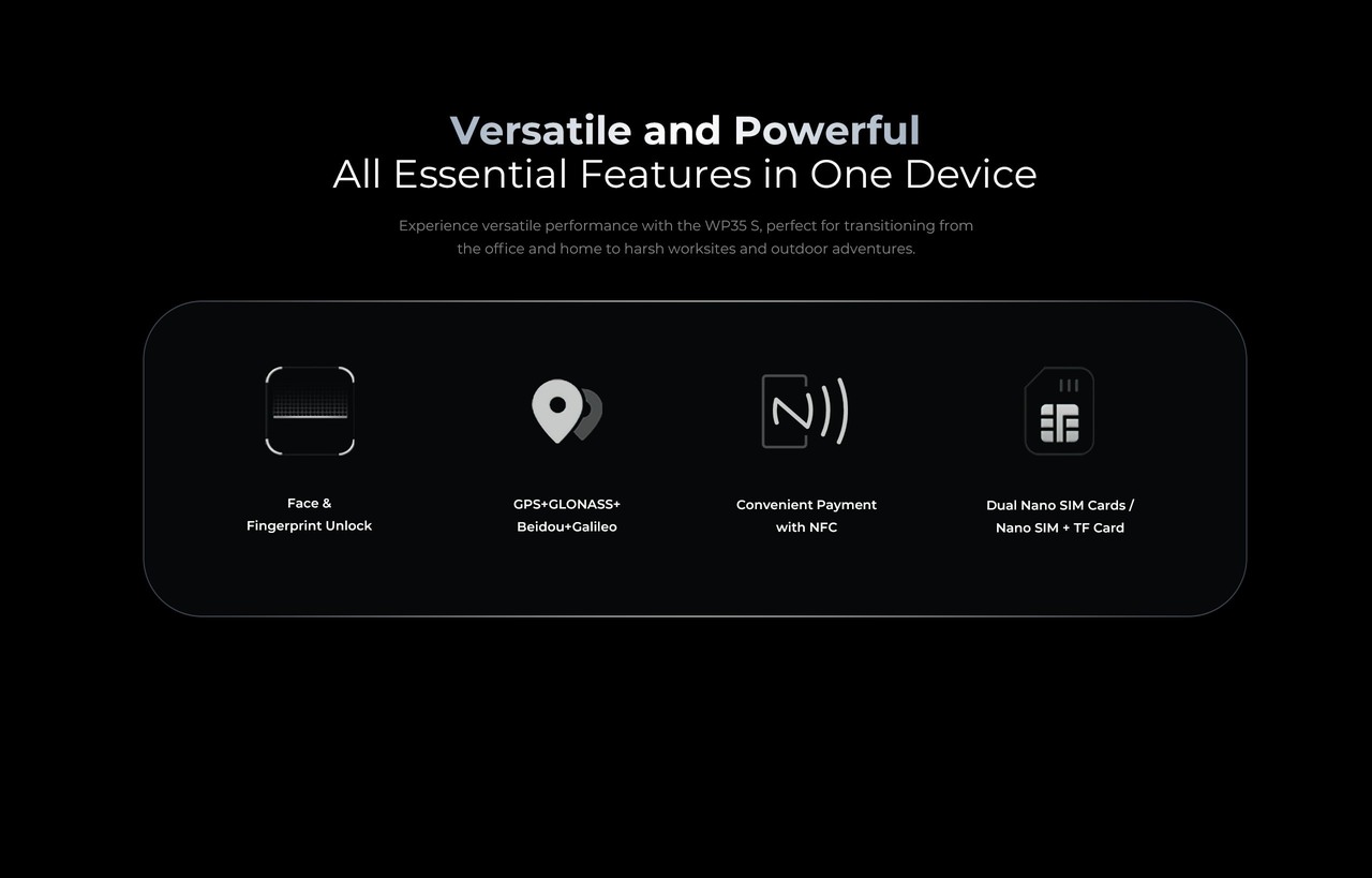 OUKITEL WP35S Rugged Phones – features 19