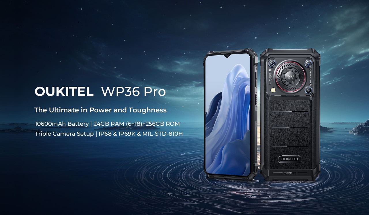 OUKITEL WP36 Pro Rugged Phones – features 1