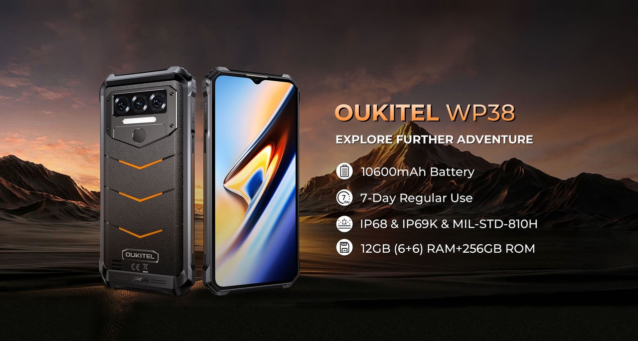 OUKITEL WP38 Rugged Phones – features 1