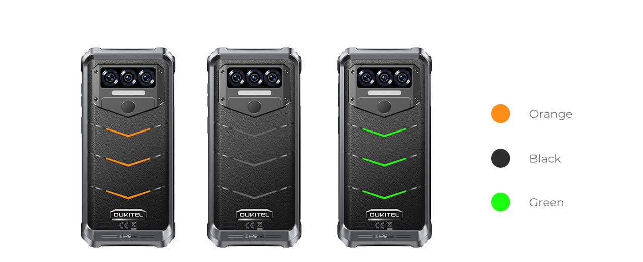 OUKITEL WP38 Rugged Phones – OUKITEL WP38 product color