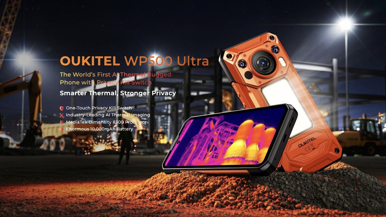 OUKITEL WP500 Ultra rugged phones – thermal imaging rugged phone overview