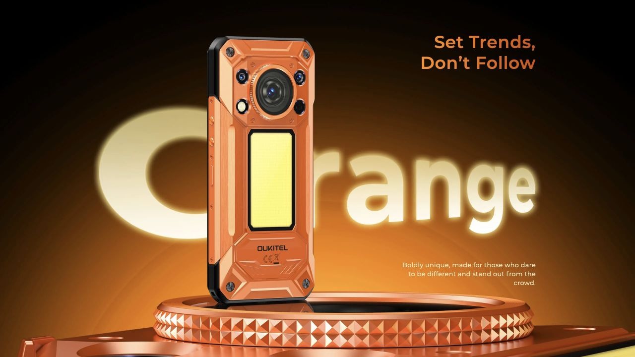 orange colour design