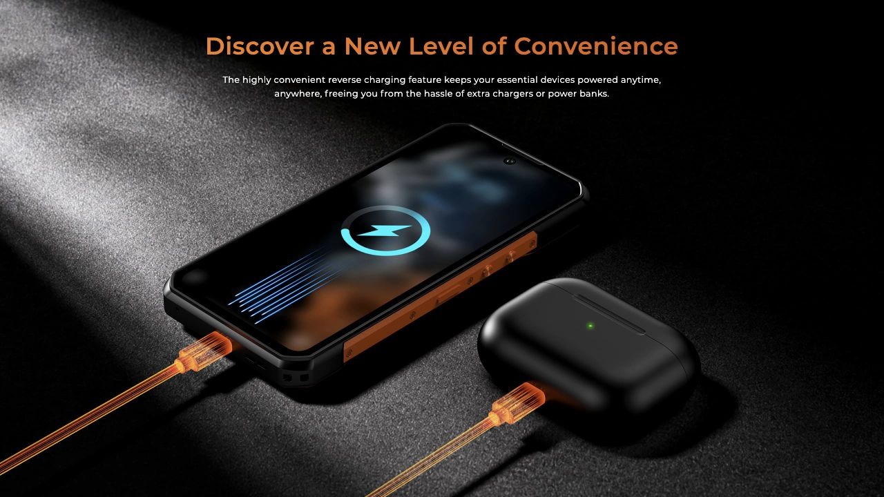 OUKITEL WP500 Ultra rugged phones – reverse charging
